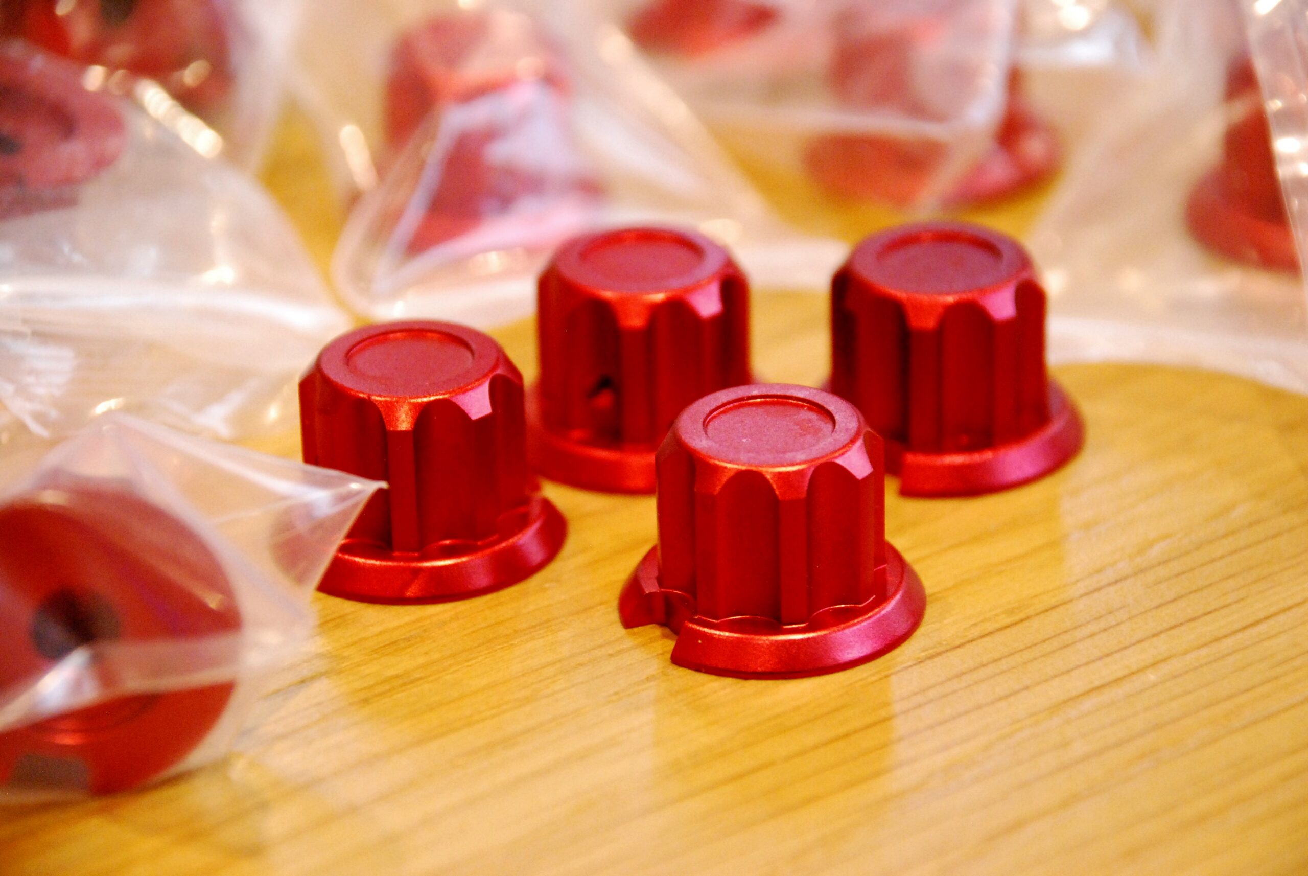 B Grade Red Encoder Knobs for Simagic GT Neo, Neo X Hub