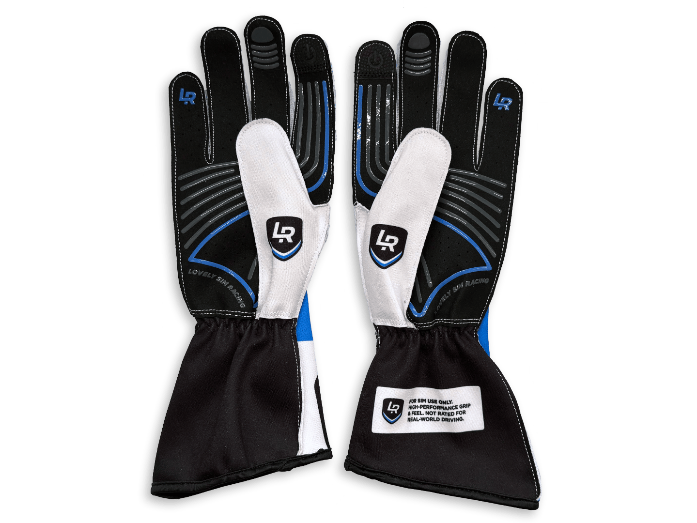 Lovely Sim Racing Gloves Long v2 (Blue) - Image 2