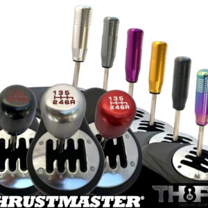 Gear Shifter Knob & Adaptor For Thrustmaster TH8A Sim Racing Mod