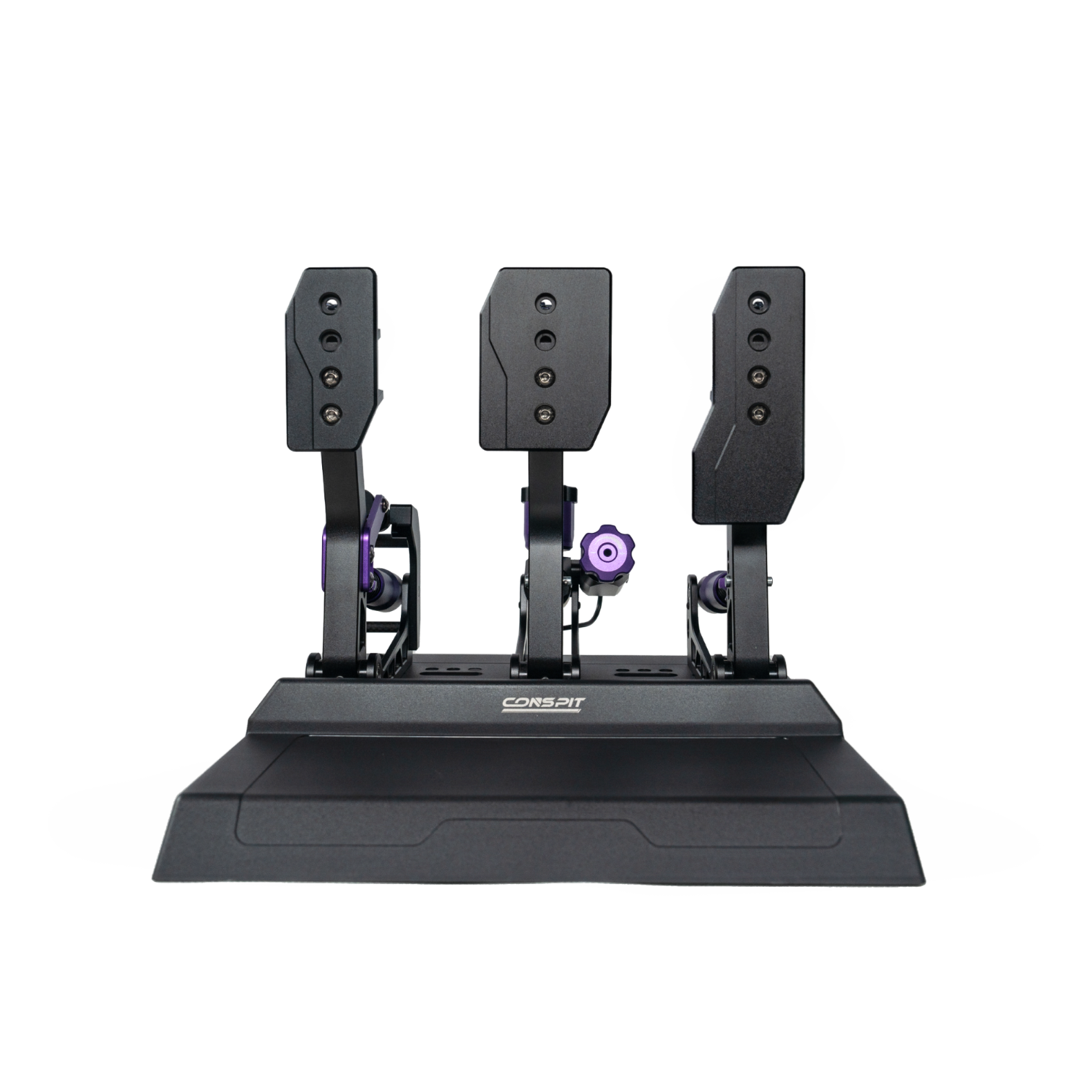 Conspit CPP-Lite 3 Pedal Set – Hydraulic Load Cell Sim Racing Pedals - Image 2