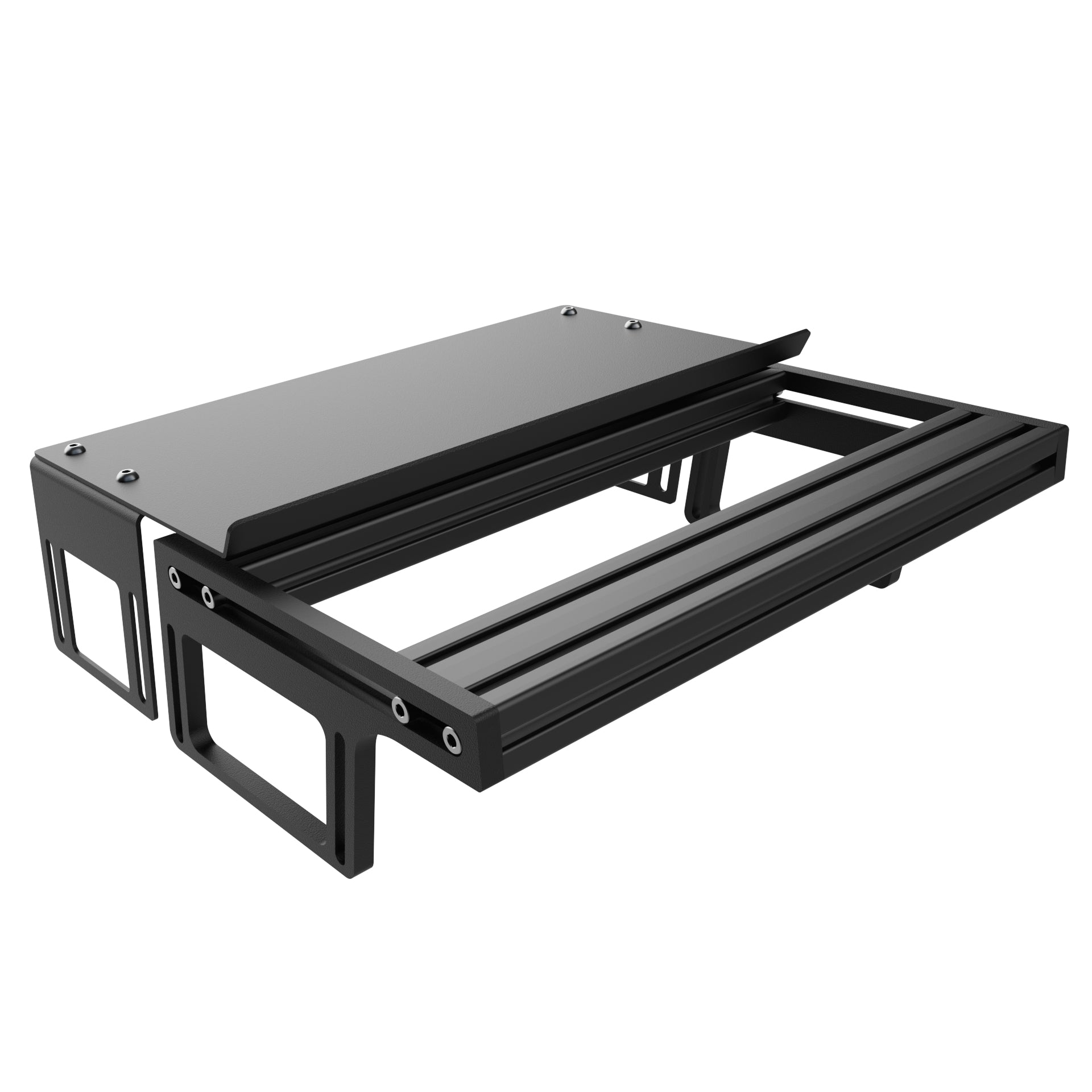 Aluminum Pedal Tray & Heel Rest (Generation 2) - Image 2