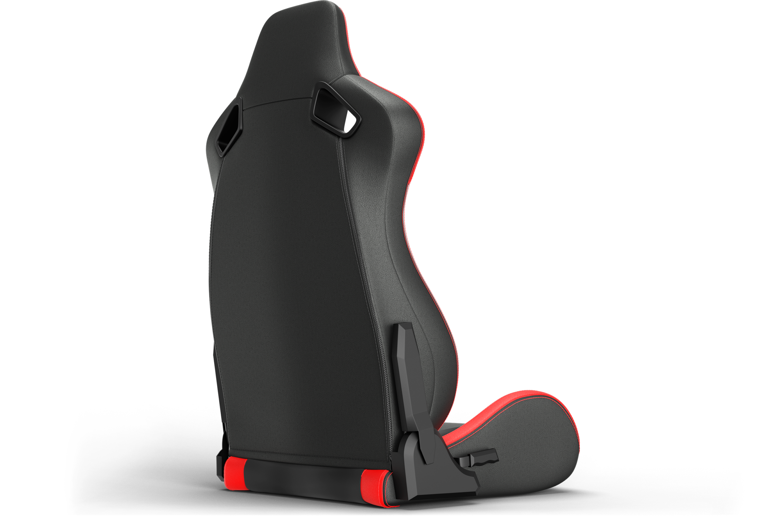 Recliner Sim Racing Seat — Premium Leather/Alcantara-Style Adjustable Seat - Image 4