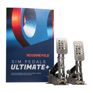 Heusinkveld Sim Pedals Ultimate+ 2-Pedal Set – Professional Hydraulic/Load-Cell Brake & Adjustable Throttle for Elite Sim Racing