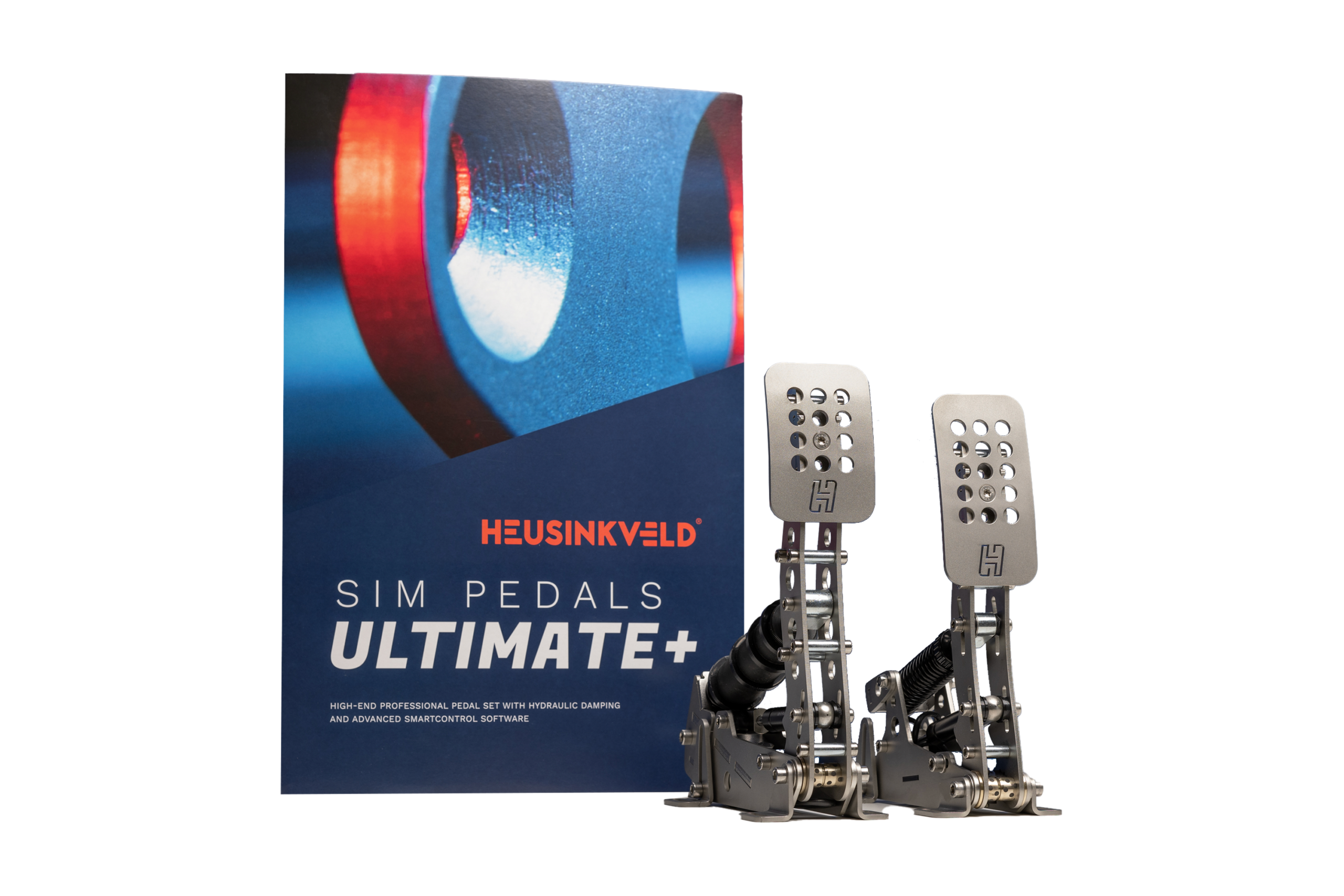 Heusinkveld Sim Pedals Ultimate+ 2-Pedal Set – Professional Hydraulic/Load-Cell Brake & Adjustable Throttle for Elite Sim Racing