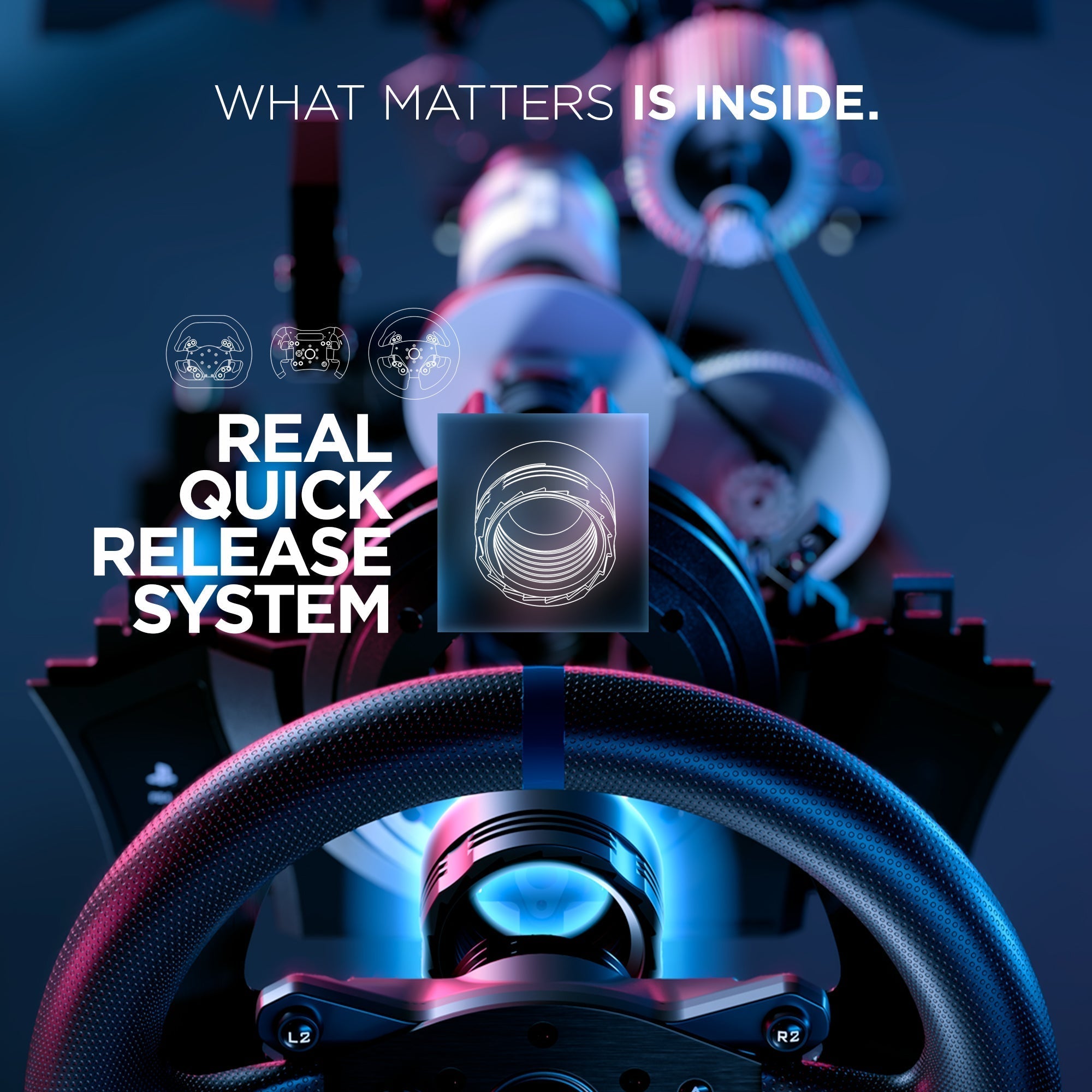 Thrustmaster T300 Servo Base (PC | PS5 | PS4) - Image 4