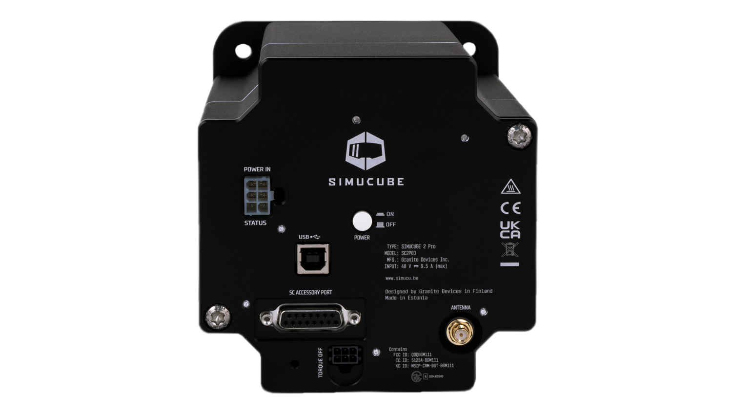 Bundle - Simucube 2 Pro R2 Wheelbase and Simucube Tahko GT-21 Steering Wheel - Image 4
