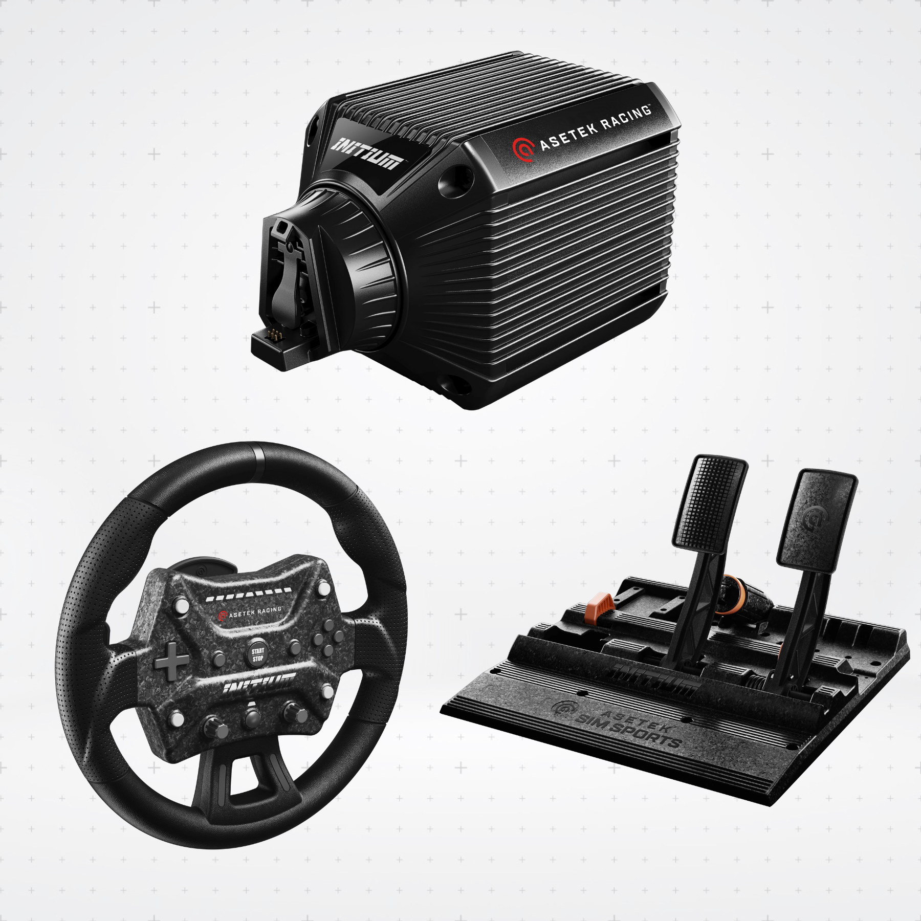 Asetek Initium Sim Racing Bundle