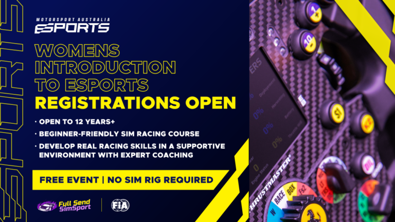 Motorsport Australia Launches Women's Esports Pathway